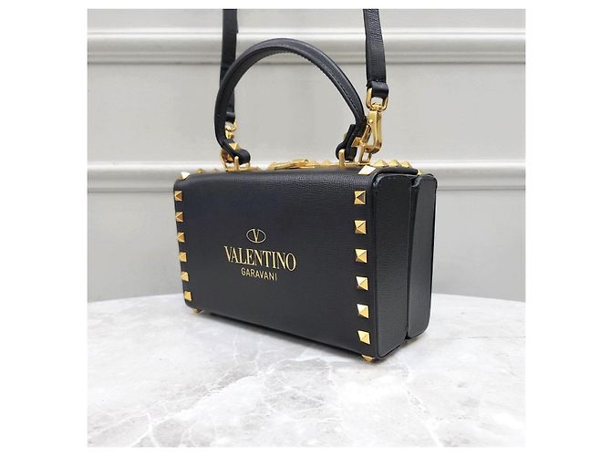 Valentino Borsa a mano e a spalla Rockstud Logo Box Two-Way - vista 9