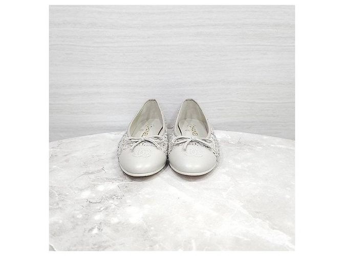 Chanel Ballerinas Grau - Ansicht 2