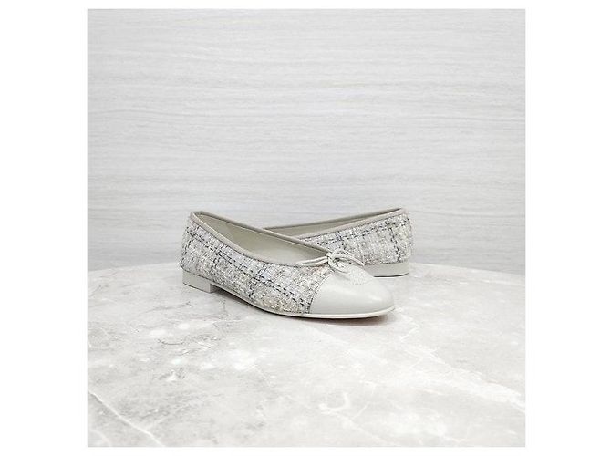Chanel Ballerinas Grau - Ansicht 3