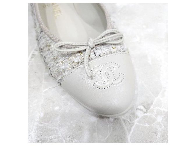 Chanel Ballerinas Grau - Ansicht 5