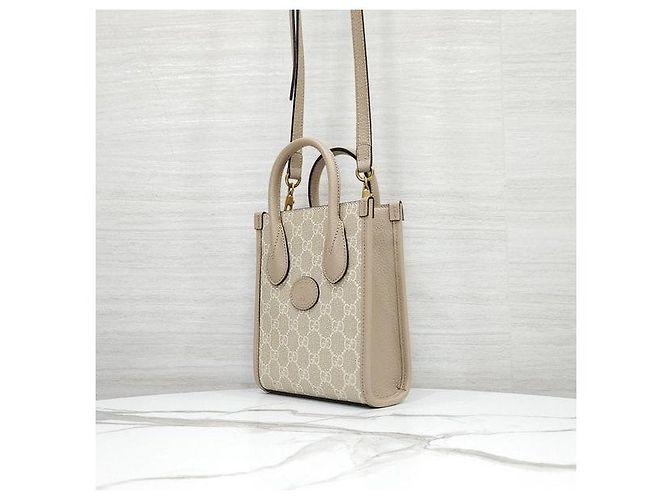 Gucci Interlocking Mini Tote Crossbody Bag - Ansicht 2