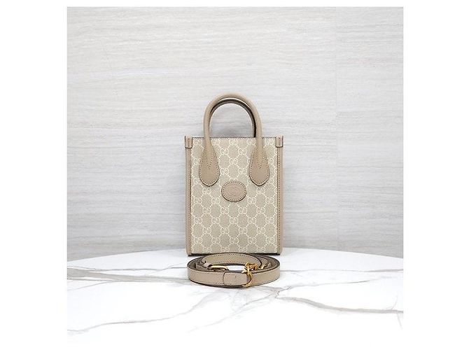 Gucci Interlocking Mini Tote Crossbody Bag - Ansicht 9