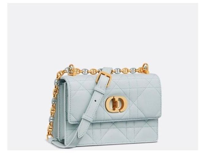 Dior Borsa a catena Miss Caro Mini Placid Blue - vista 10