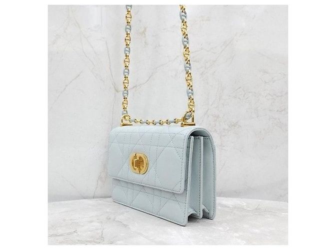 Dior Borsa a catena Miss Caro Mini Placid Blue - vista 2