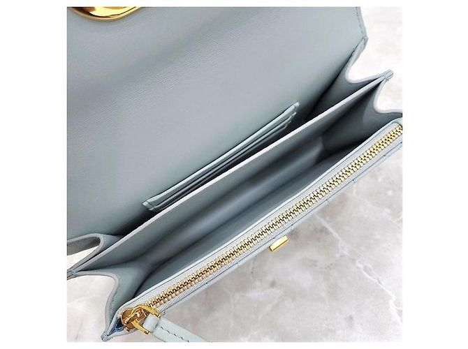 Dior Borsa a catena Miss Caro Mini Placid Blue - vista 7