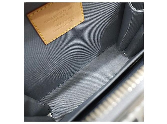 Louis Vuitton Borsa a Tracolla Trunk Argento - vista 10