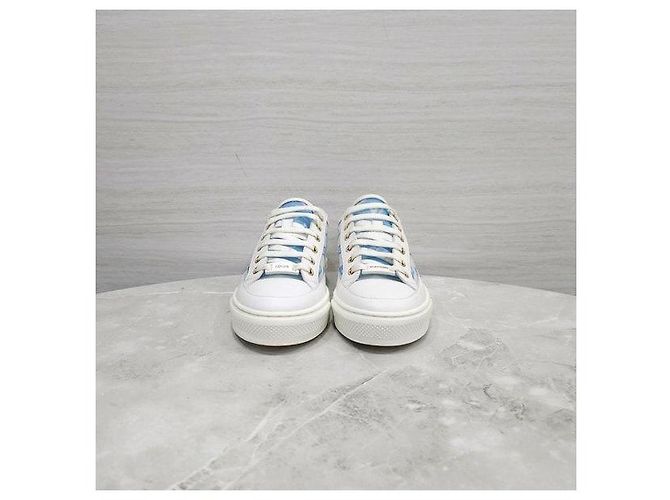 Louis Vuitton Sneakers Stella Monogram Blu - vista 2