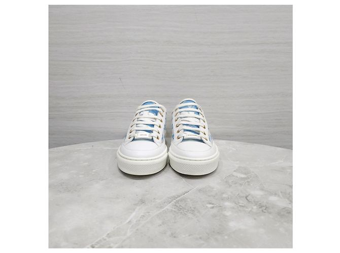 Louis Vuitton Sneakers Stella Monogram Blu - vista 8