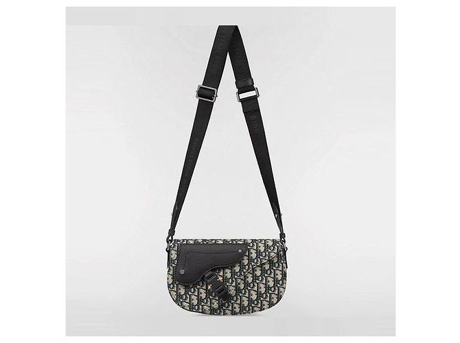 Dior Borsa Messenger Oblique Saddle - vista 12