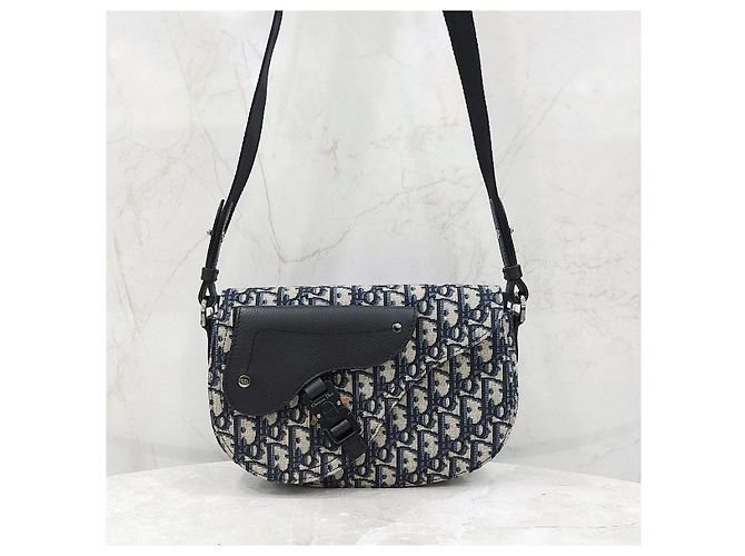 Dior Borsa Messenger Oblique Saddle - vista 13