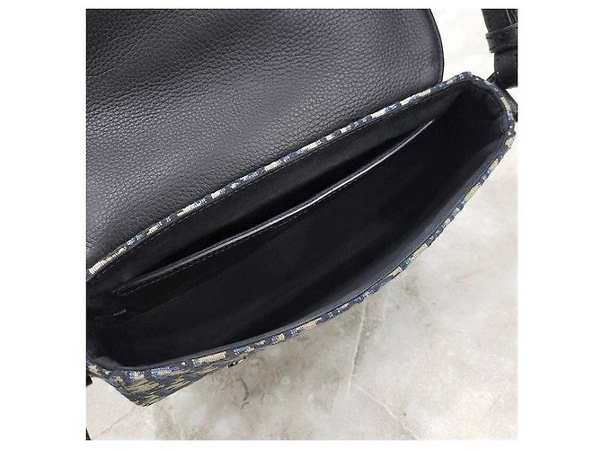 Dior Borsa Messenger Oblique Saddle - vista 8