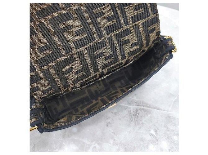 Fendi Jacquard Mini Baguette Chain Bag - Ansicht 7