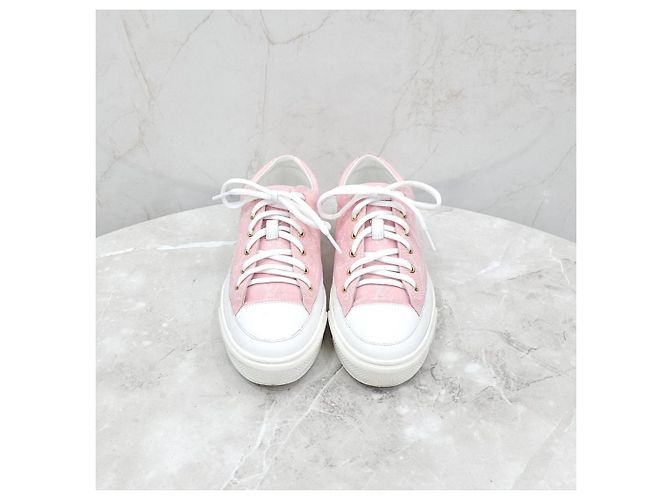 Louis Vuitton Sneakers Stella Monogram Rosa - vista 10