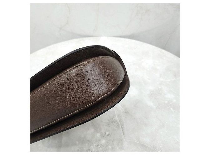 Borsa Gucci 100 Bamboo 1947 in pelle marrone Medium - vista 4