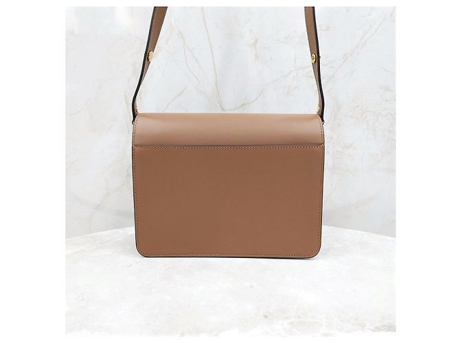 Marni Borsa a tracolla Trunk in vitello Medium - vista 11
