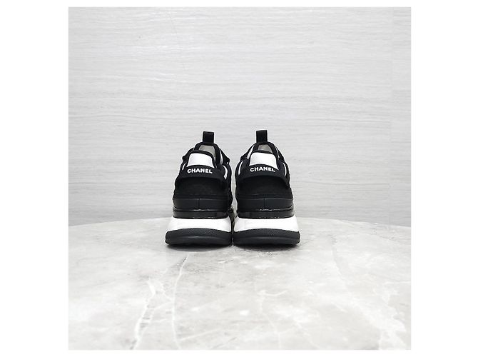 Chanel Sneaker aus Mischfasern Black - Ansicht 11
