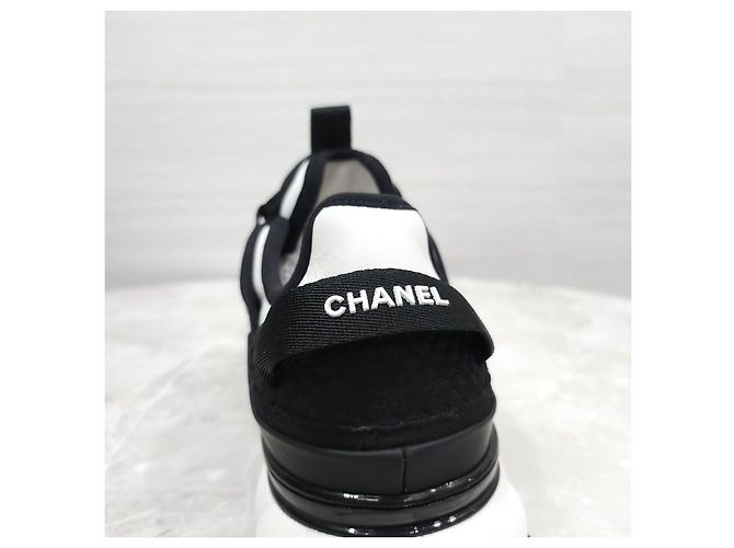 Chanel Sneaker aus Mischfasern Black - Ansicht 14