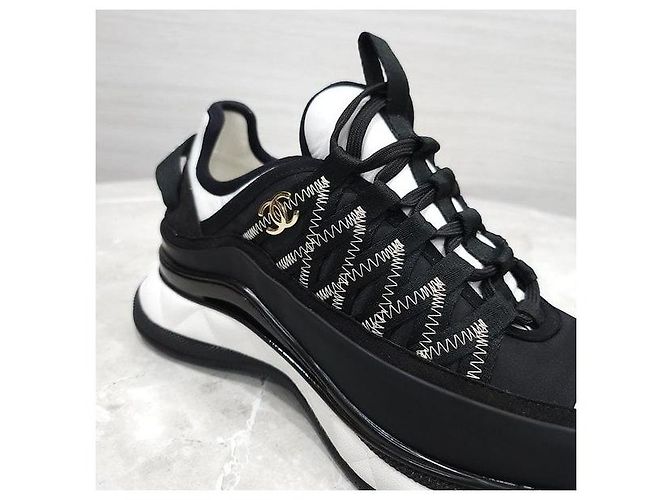 Chanel Sneaker aus Mischfasern Black - Ansicht 6