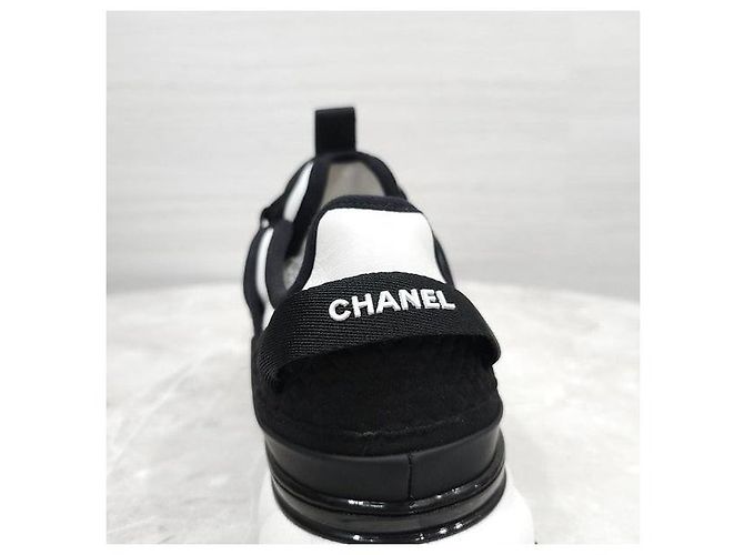 Chanel Sneaker aus Mischfasern Black - Ansicht 7