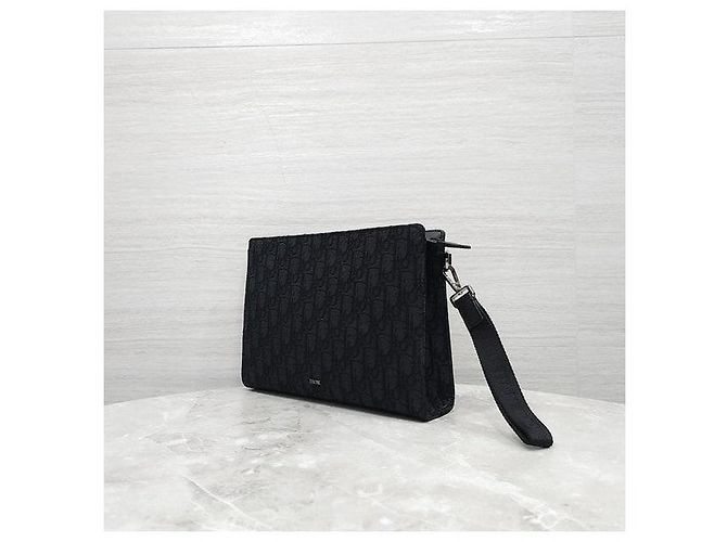 Dior Oblique Jacquard Strap Clutch - Ansicht 2