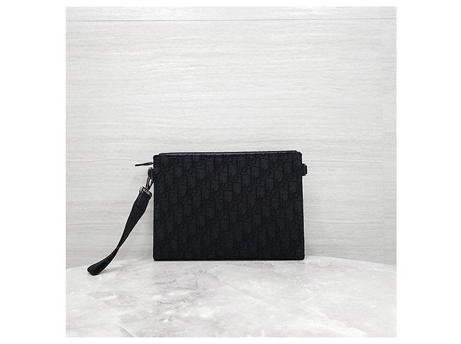 Dior Oblique Jacquard Strap Clutch - Ansicht 3