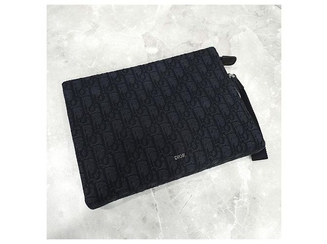 Dior Oblique Jacquard Strap Clutch - Ansicht 4
