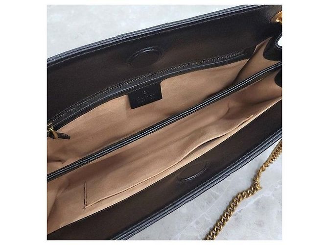 Gucci Borsa a spalla con catena GG Marmont Matelassé - vista 8