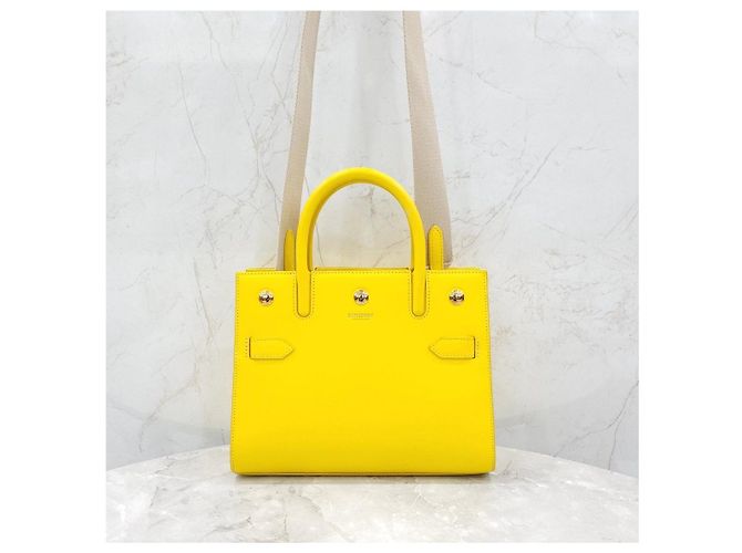 Burberry Picca borsa a spalla Gialla - vista 11