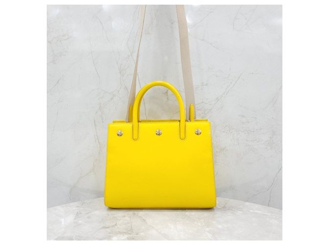 Burberry Picca borsa a spalla Gialla - vista 13