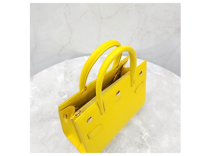 Burberry Picca borsa a spalla Gialla - vista 14