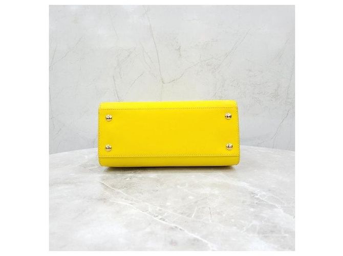 Burberry Picca borsa a spalla Gialla - vista 7