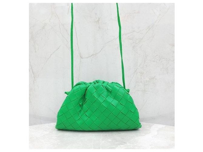 Bottega Veneta Mini Borsa a Spalla Pochette Verde - Ansicht 3