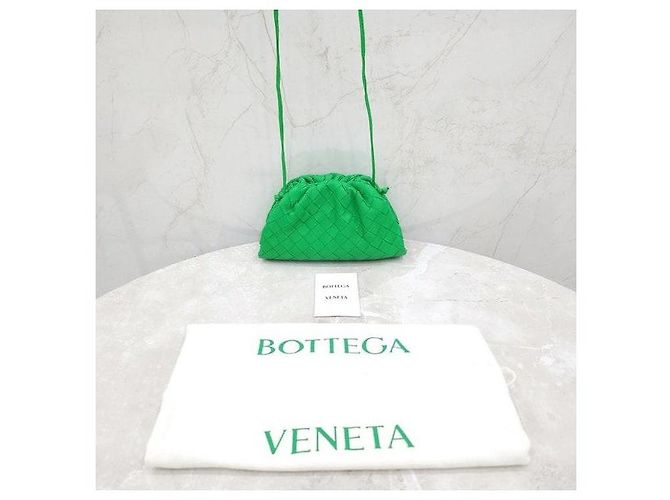 Bottega Veneta Mini Borsa a Spalla Pochette Verde - Ansicht 7
