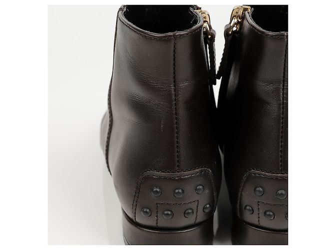 Tod's Botines Gomino Marrón Oscuro - vista 10