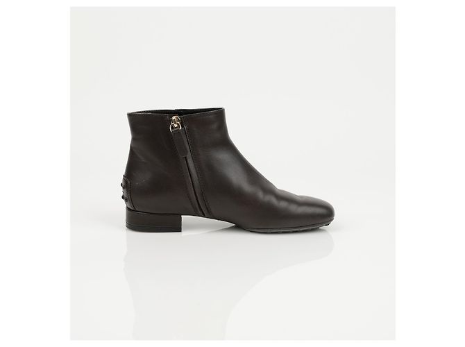Tod's Botines Gomino Marrón Oscuro - vista 11
