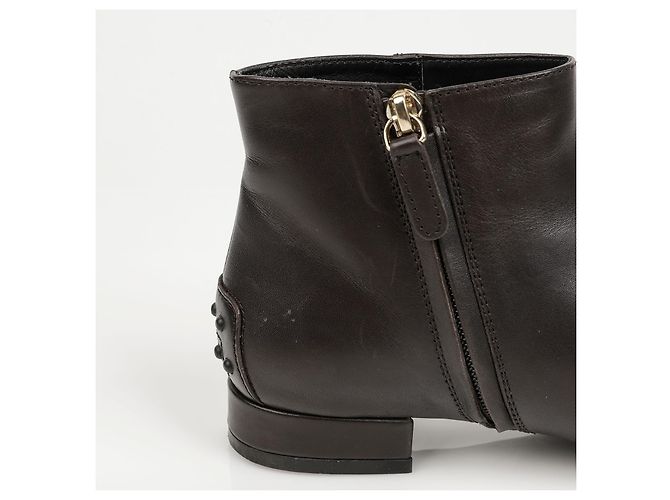 Tod's Botines Gomino Marrón Oscuro - vista 12