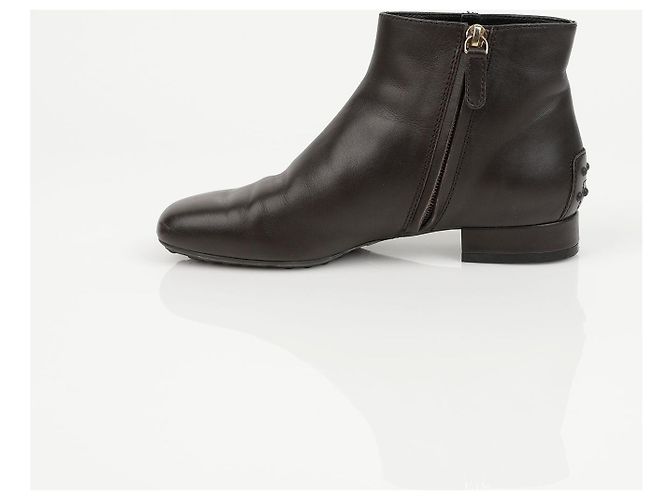 Tod's Botines Gomino Marrón Oscuro - vista 13