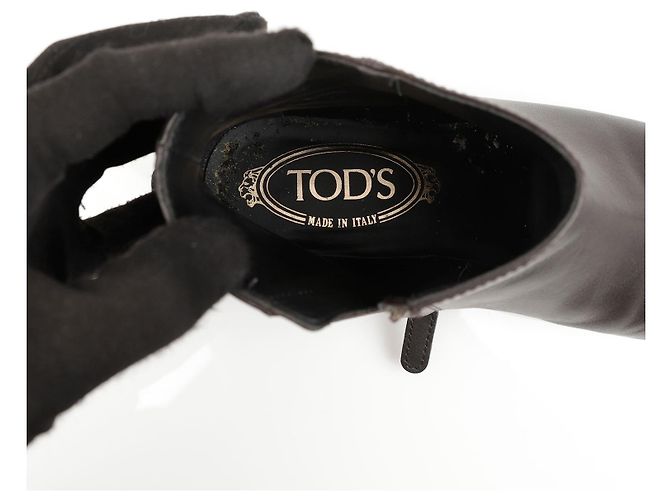 Tod's Botines Gomino Marrón Oscuro - vista 16