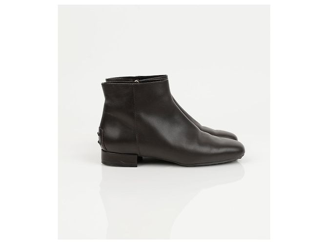 Tod's Botines Gomino Marrón Oscuro - vista 2