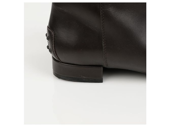 Tod's Botines Gomino Marrón Oscuro - vista 3