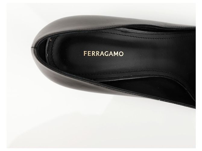 Salvatore Ferragamo Décolleté con ornamento Gancini - vista 12