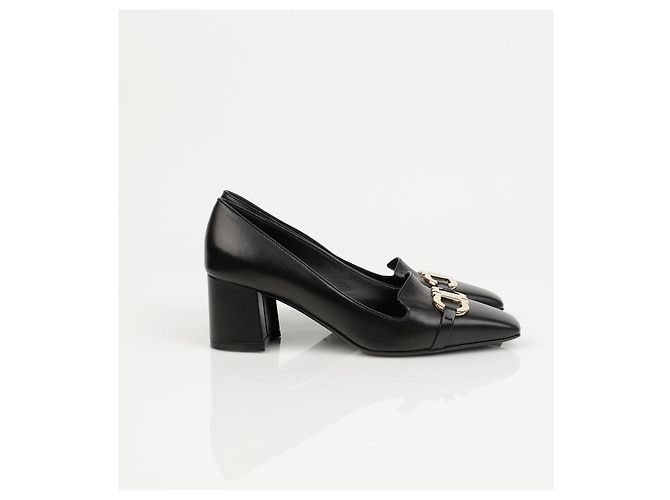 Salvatore Ferragamo Décolleté con ornamento Gancini - vista 3