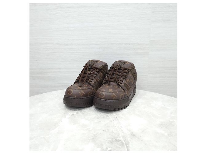 Louis Vuitton Sneakers Monogram Trainer Maxi Sneakers - vista 10