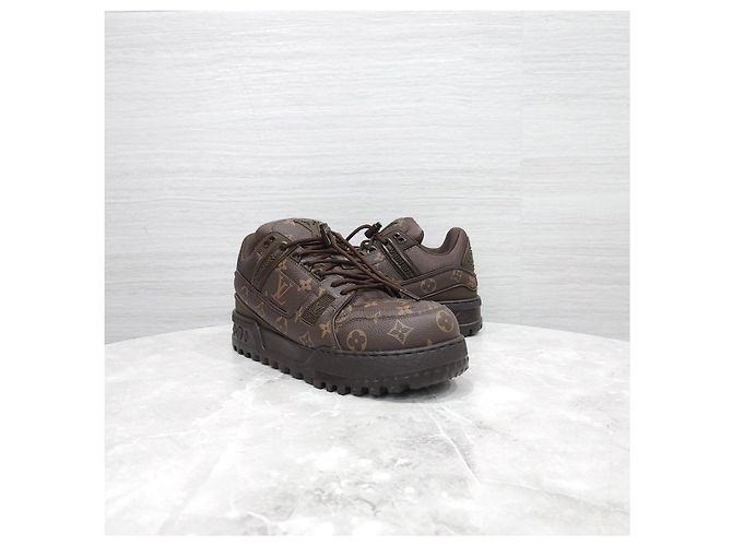 Louis Vuitton Sneakers Monogram Trainer Maxi Sneakers - vista 12