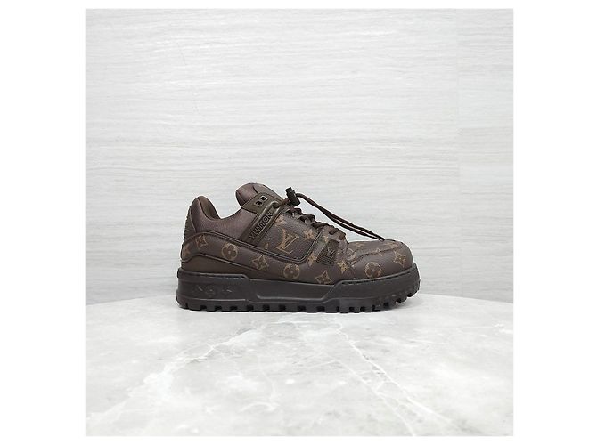 Louis Vuitton Sneakers Monogram Trainer Maxi Sneakers - vista 14