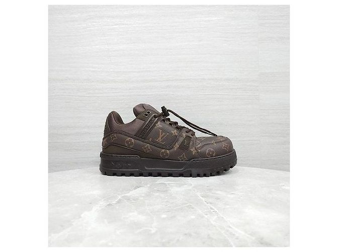 Louis Vuitton Sneakers Monogram Trainer Maxi Sneakers - vista 5