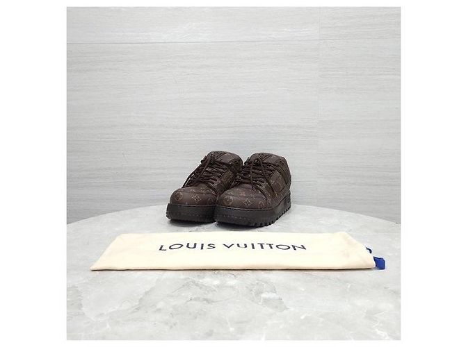 Louis Vuitton Sneakers Monogram Trainer Maxi Sneakers - vista 9