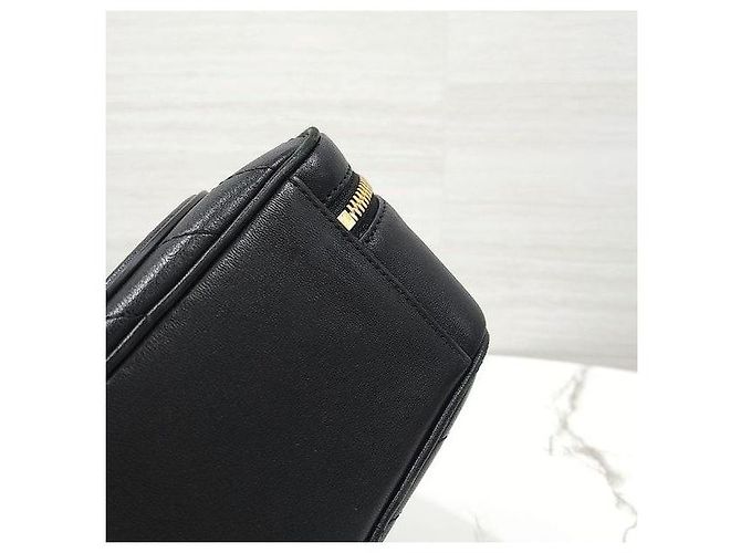 Gucci Borsa a mano e a tracolla Vanity Interlocking Blondie Nera - vista 7