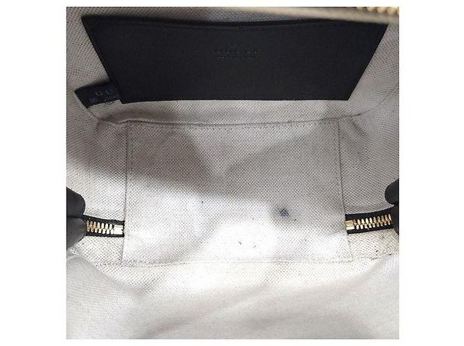 Gucci Borsa a mano e a tracolla Vanity Interlocking Blondie Nera - vista 8