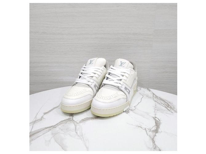 Louis Vuitton Baskets White Trainer - vue 9